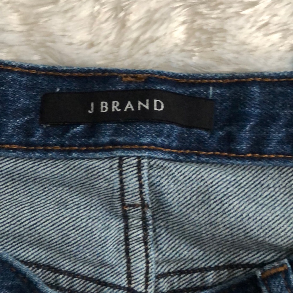 J brand distressed blue jeans. - Picture 5 of 8